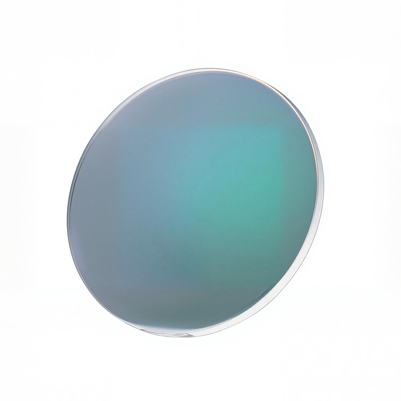 Lente monofocal acabada con revestimiento verde y filtro azul 1.56